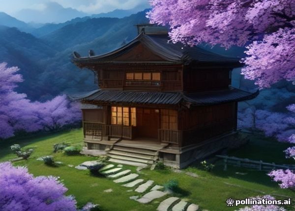 美丽的小蜜桃产地果园实景，绿树成荫的山地果园中工人正在精心采摘蜜桃，清晨薄雾弥漫，生态环境优美